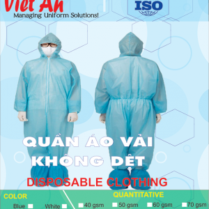Bộ Quần Áo Chống Dịch Dùng 1 Lần