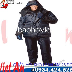 Quần Áo Kho Lạnh Âm 25 Độ Dùng Trong Thủy Sản