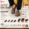 Giày Phòng Sạch Siêu Nhẹ Màu Nâu VAC-E0802