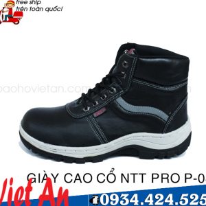 GIẦY BẢO HỘ CAO CỔ NTT PRO P-08