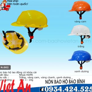 NÓN BẢO HỘ BẢO BÌNH N002