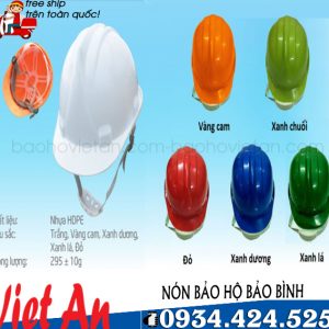 NÓN BẢO HỘ BẢO BÌNH N003