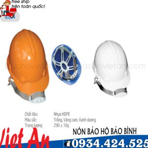 NÓN BẢO HỘ BẢO BÌNH N004