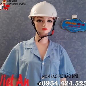 NÓN BẢO HỘ BẢO BÌNH N001 MÀU TRẮNG