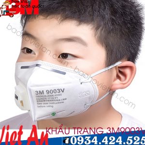 Khẩu Trang 3M 9003V Có Van  Chống Bụi Và Virus
