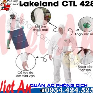 Quần Áo Phòng Dịch Cấp Độ 3 - Level 3 Màu Trắng
