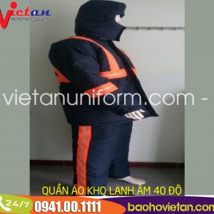 Quần Áo Kho Lạnh Âm 40 Độ Màu Xanh Đen