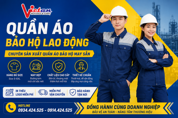 Quần áo bảo hộ công nhân xây dựng