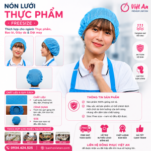 Nón Lưới Bánh Tiêu Thực Phẩm NLVA11