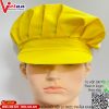 Nón Thực Phẩm Xếp Ly Kaki Màu Vàng Tươi VAXL-15